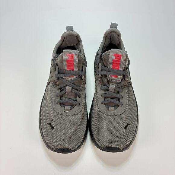 Puma Pacer 23 Marble Gray Black Athletic Running Shoes 400639-01 Youth Size 6 - Picture 3 of 10